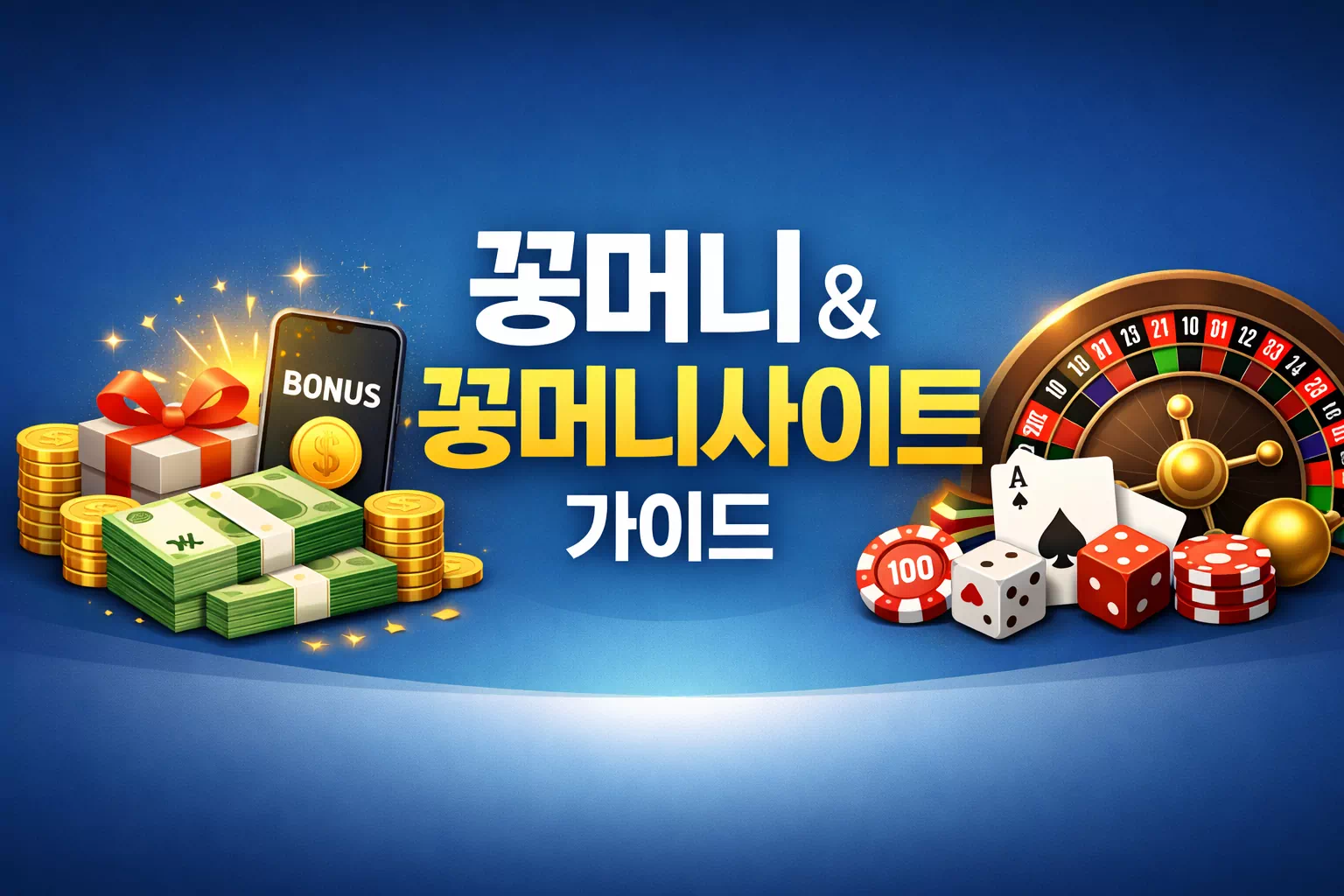 꽁머니 꽁머니사이트 메인 가이드 대표 이미지